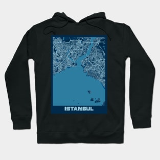 Istanbul - Turkey Peace City Map Hoodie